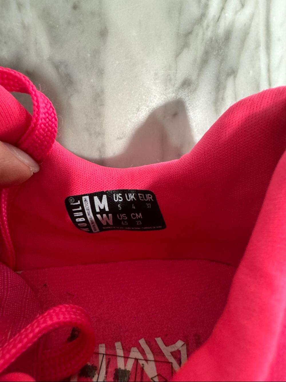 NOBULL Women's Trainer in Hot Pink - Picture 2 of 5